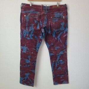 Rock Revival Elroy Moto Jeans Size 42x34 #1